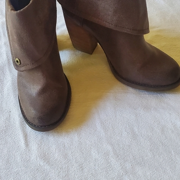 Sbicca Cuff Rollover Chord‎ Ankle Sz. 6.5 Boots - Picture 4 of 16